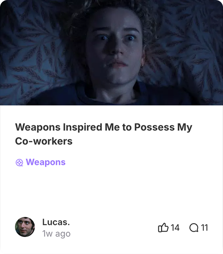 Engaging Community For Film Buffs